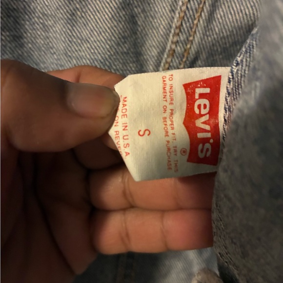 Levi's Vintage Blue Denim Jacket - Picture 4 of 5